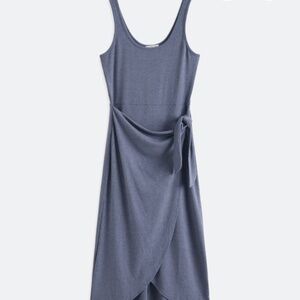 Amber Knit Midi Wrap Dress